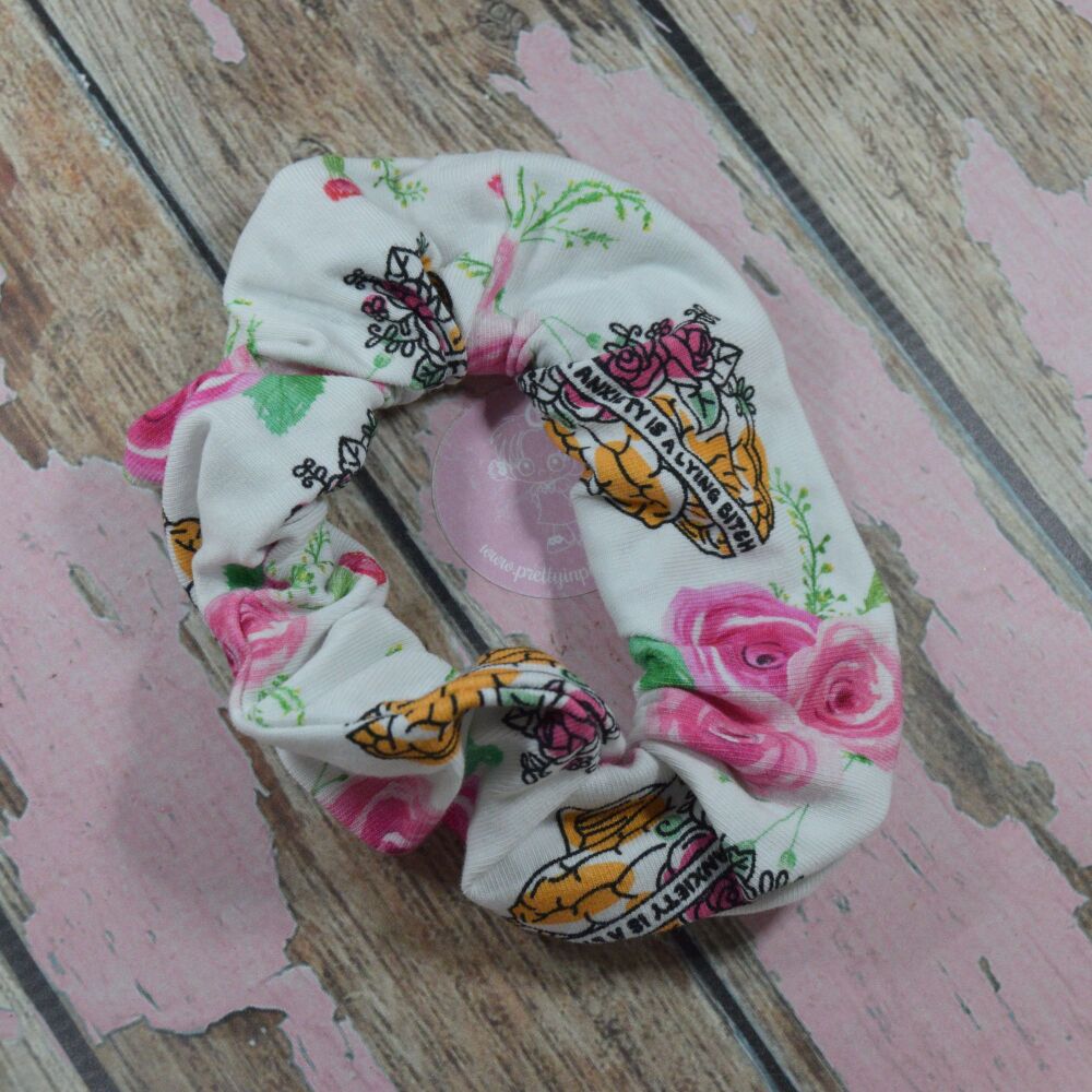 Medium Scrunchie - Your Anxiety is a lying B*tch