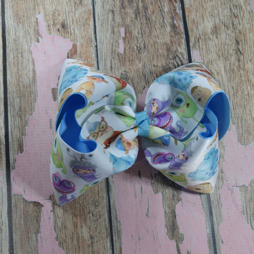 Double Layered Boutique Bow - Sully, Mike and friends