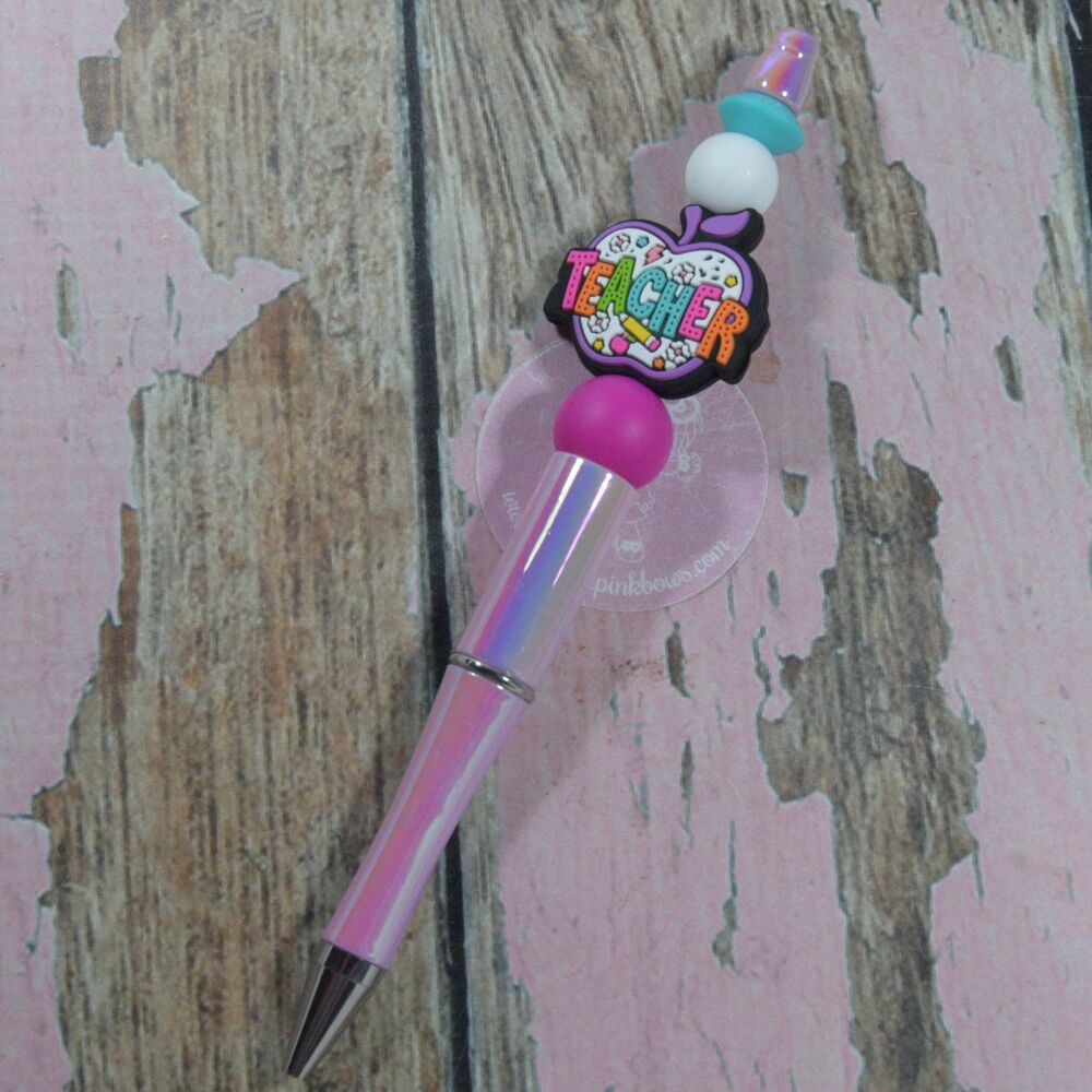 Bubble Pen - Teacher apple