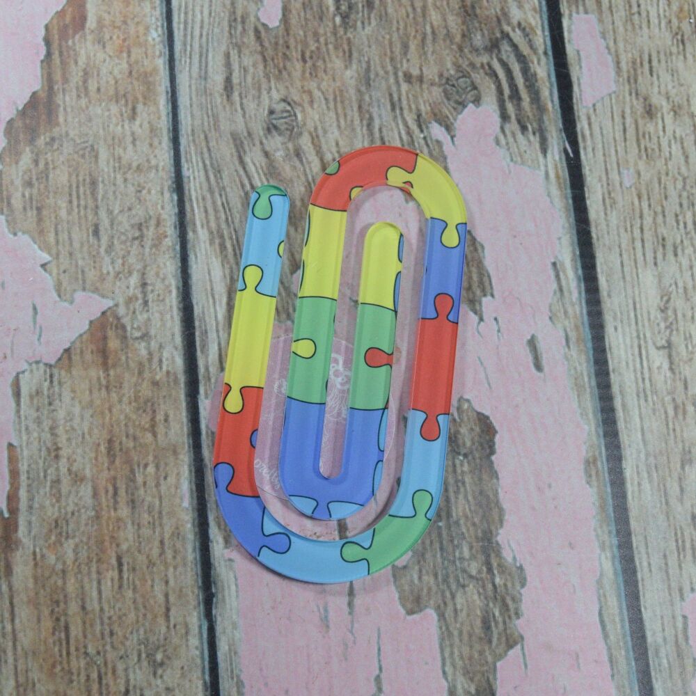 XL Paperclip - Autism awareness