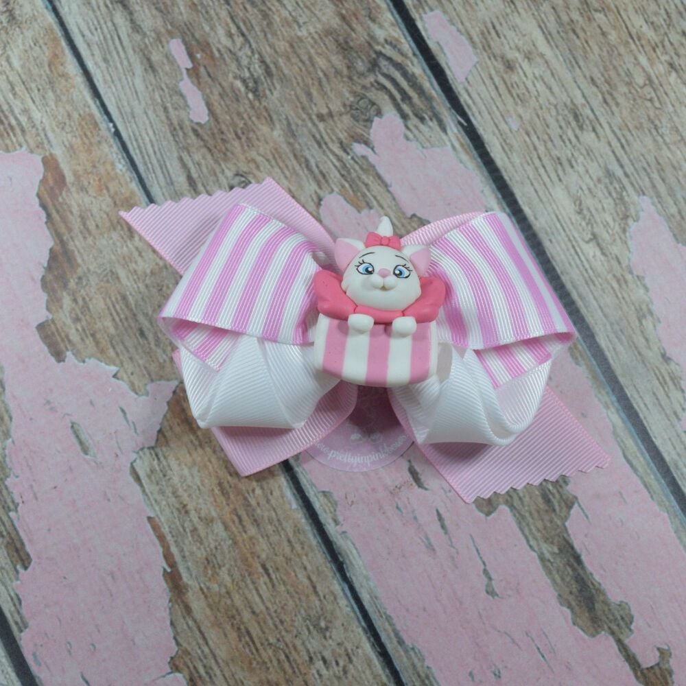 Petal Bow - Kitty Cat