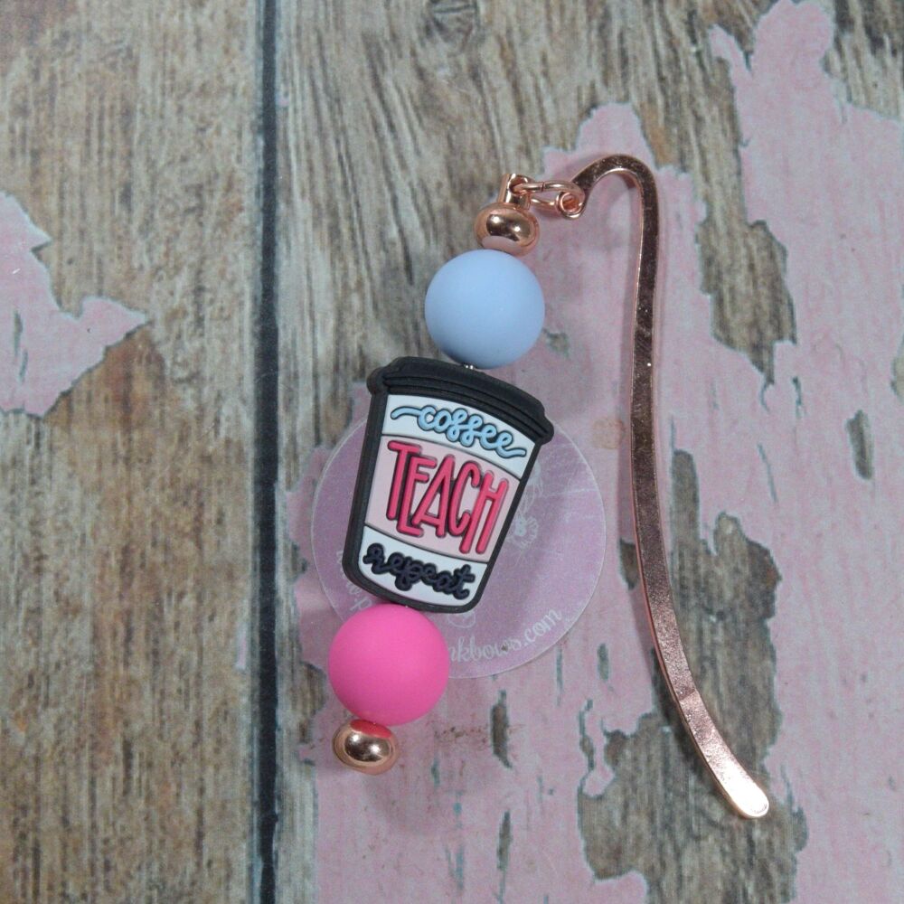 Charm Bookmarks - Coffee Teach & Repeat