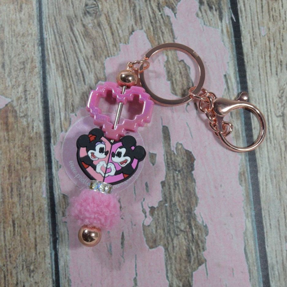 Charm Keychains - Mouse Love