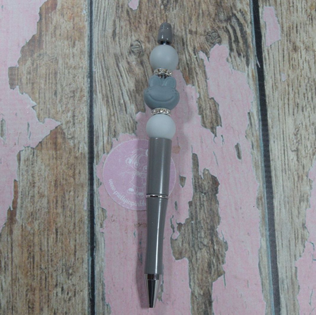 Bubble Pen - Grey Frog