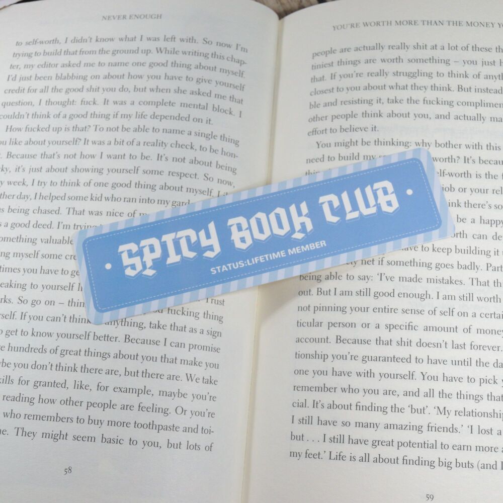 Card Bookmark - Spicy Book Club
