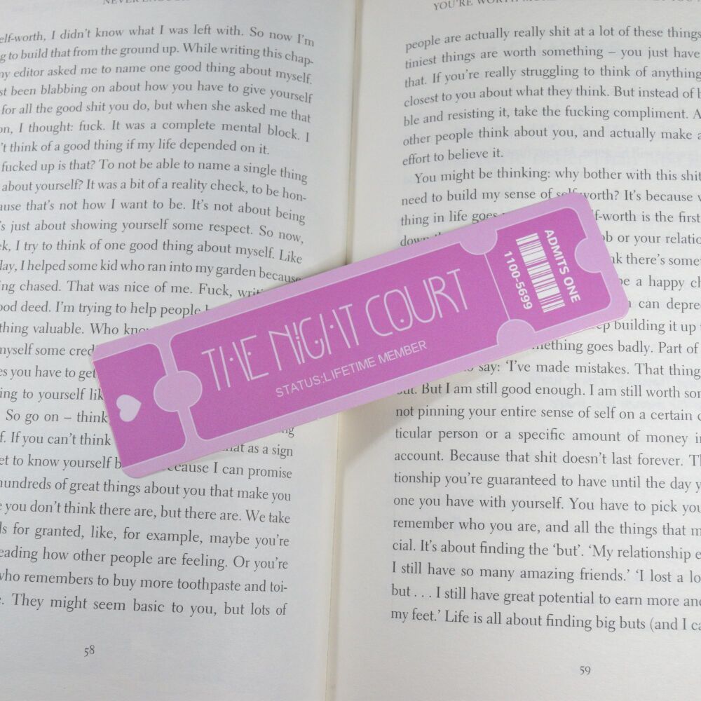 Card Bookmark - The Night Court