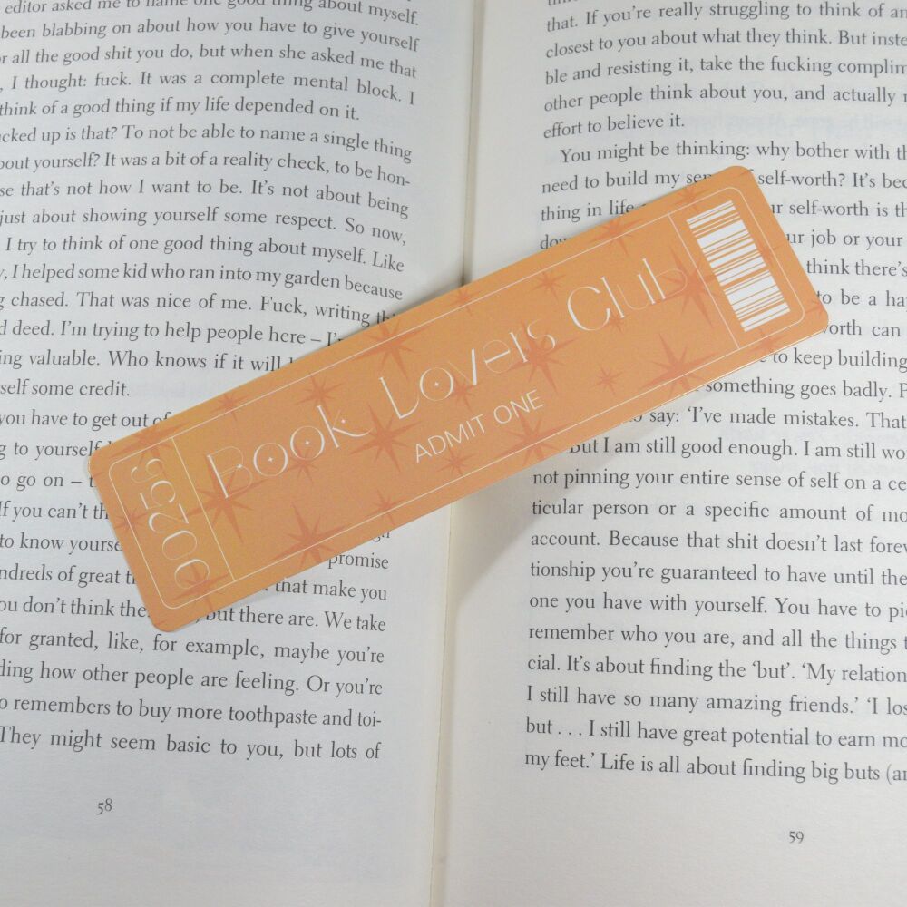 Card Bookmark - Book Lovers Club