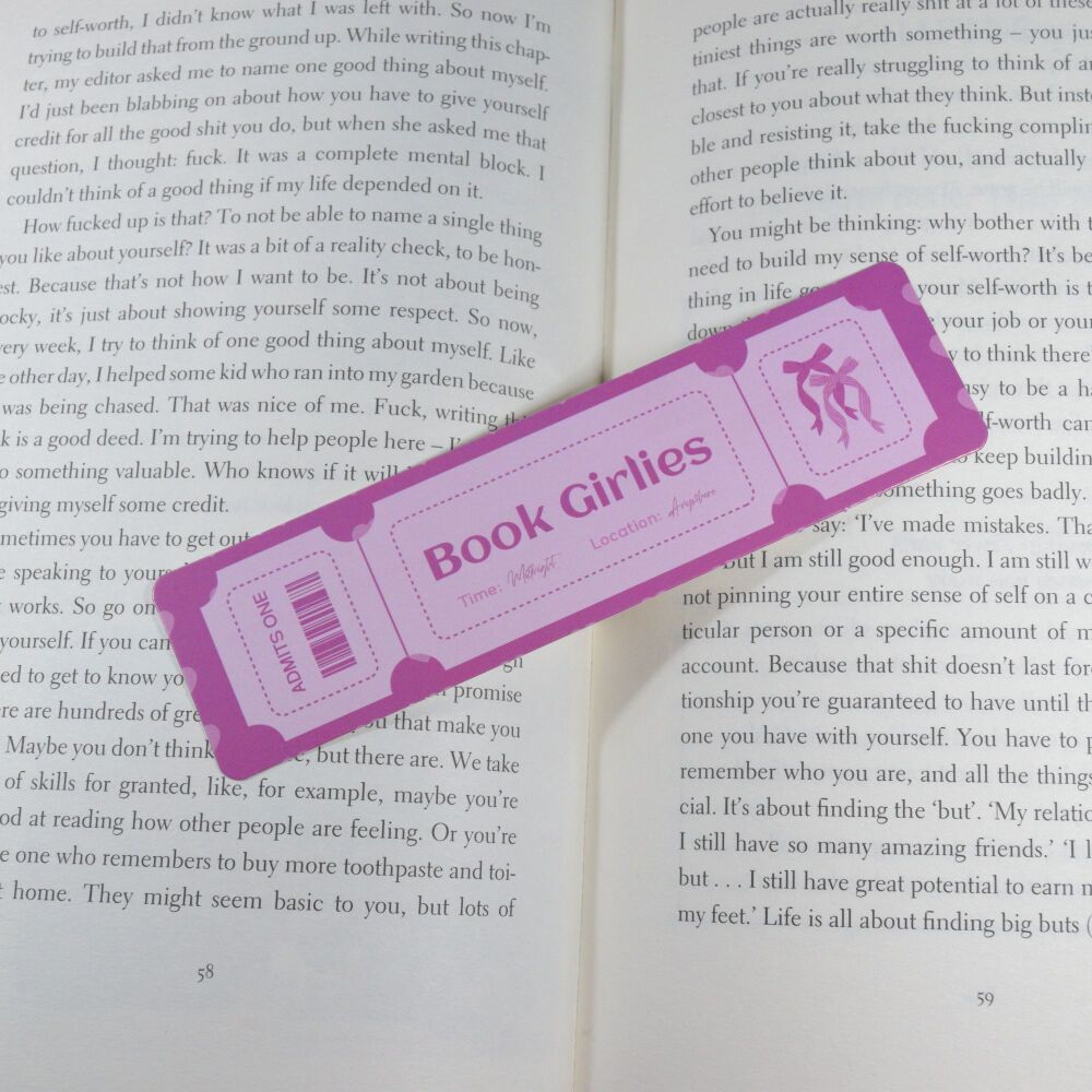 Card Bookmark - Book Girlie