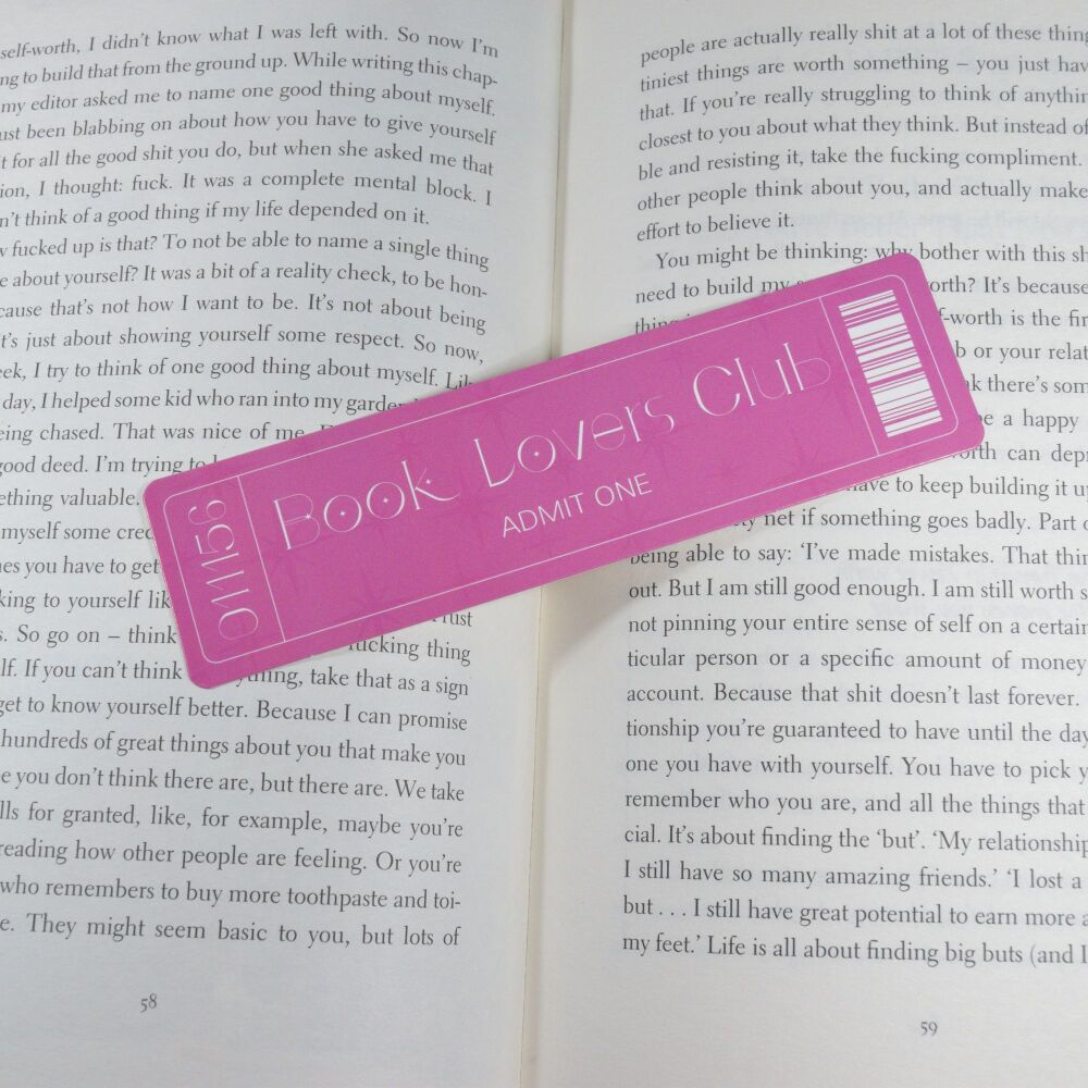 Card Bookmark - Book Lover Club