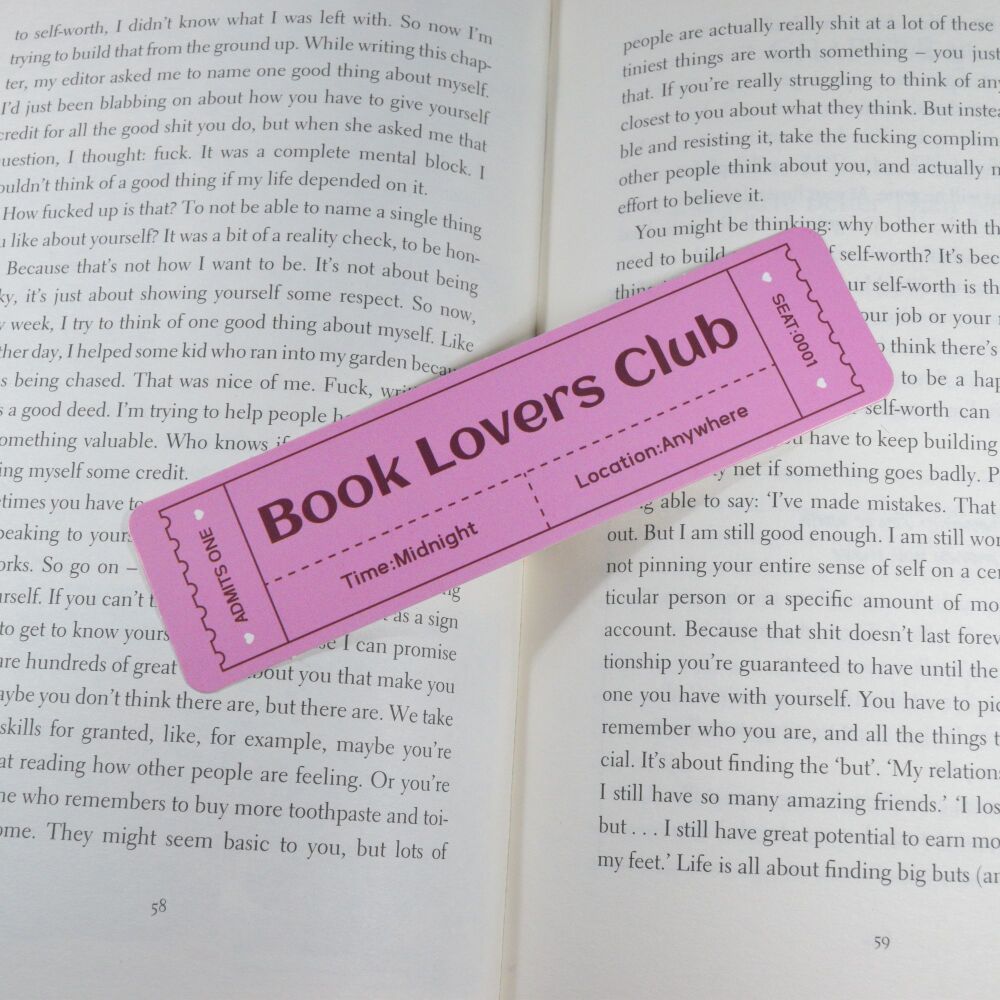 Card Bookmark - Book lovers Club