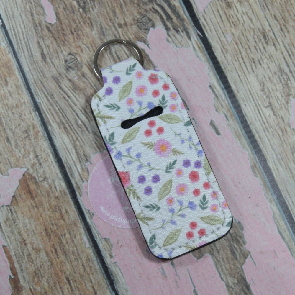 Lip Balm Keyring - Spring Flowers
