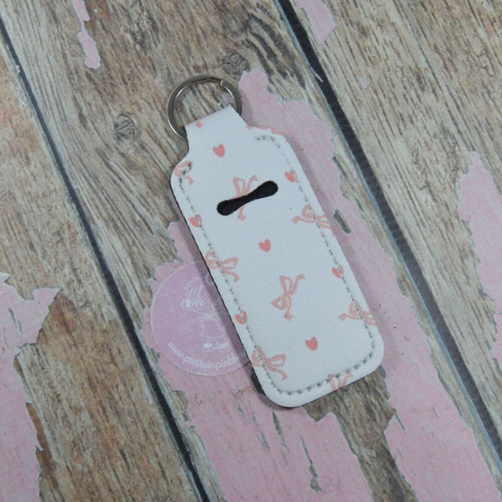 Lip Balm Keyring - Bow Love