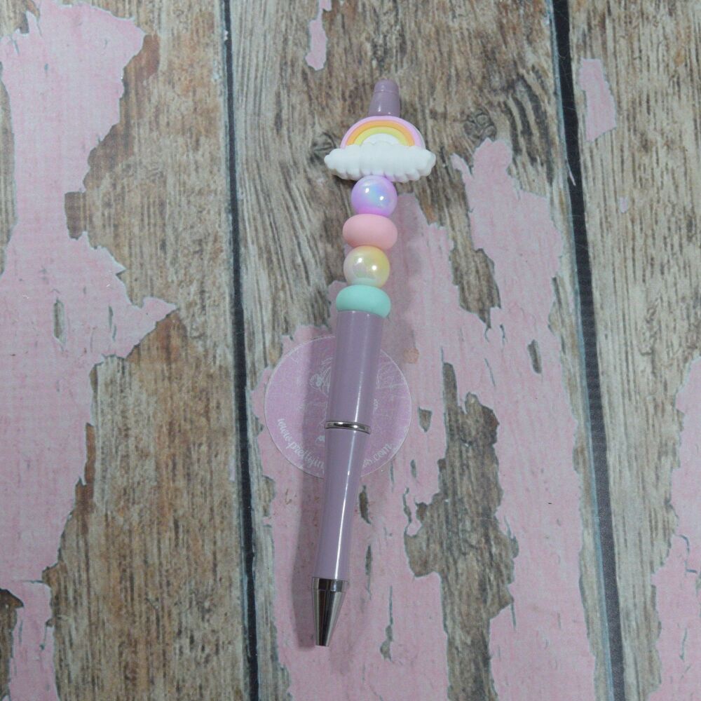 Bubble Pen - Rainbow Mauve