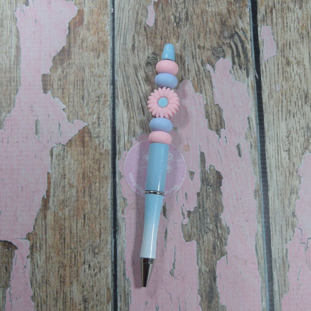 Bubble Pen - Pink Daisy