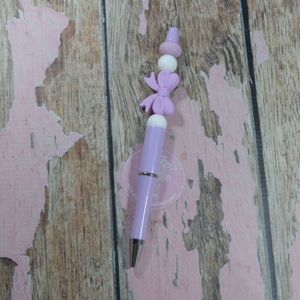 Bubble Pen - Lilac Bow