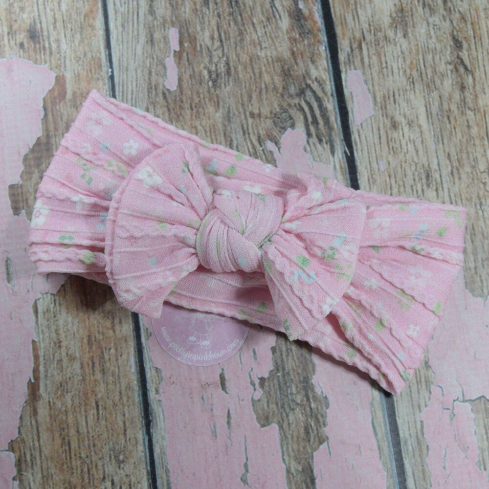 Soft Knit Head Wrap - Vintage garden