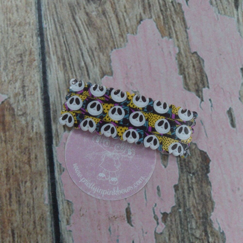 Acrylic Snap clip - Jack Skellington