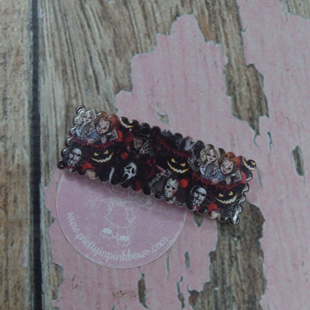 Acrylic Snap clip - Halloween