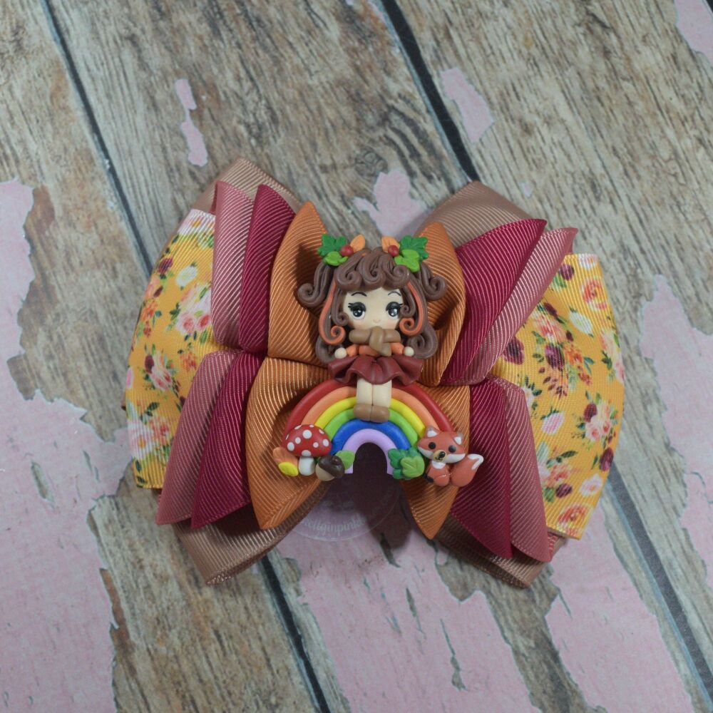 Envelope hair bow - Rosie Russel