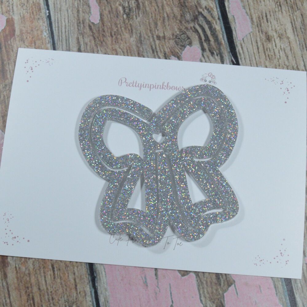 XL Bow Clip Book mark - Cosmic