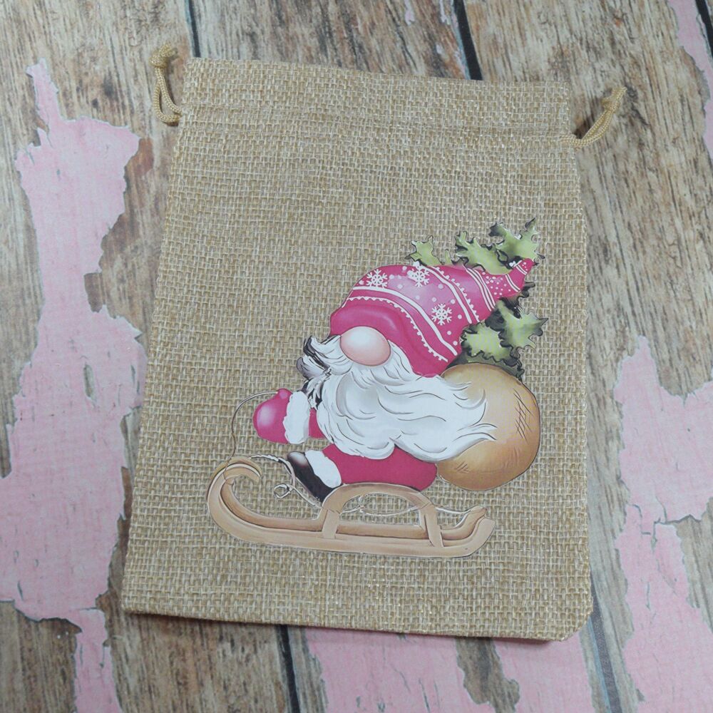 Gonk-a-claus Gift bag - Sleigh