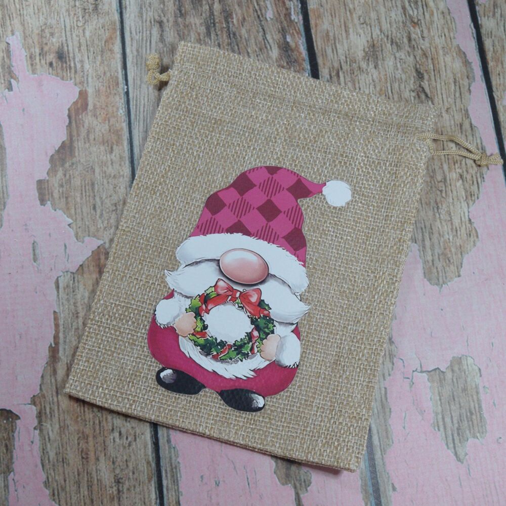 Gonk-a-claus Gift bag - Wreath