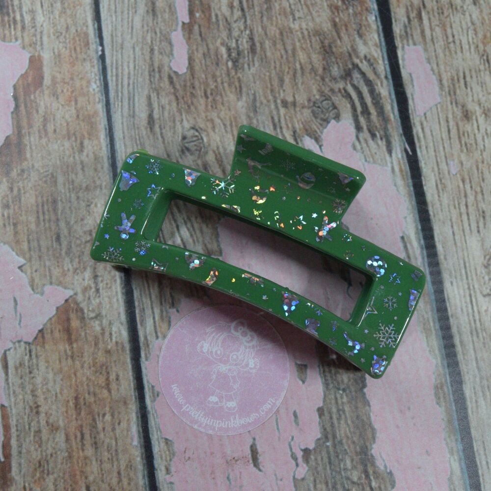 Rosie Claw Clip - Green Decorations