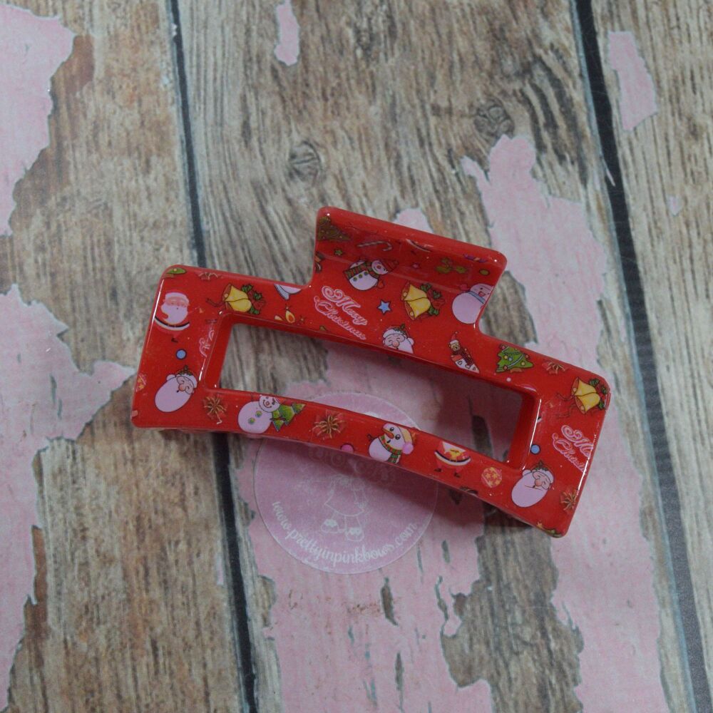 Rosie Claw Clip - Red Cheer