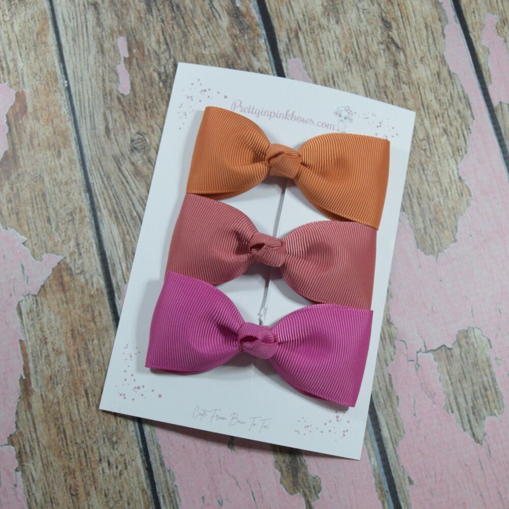 Minnie Bow Set - Fallen leaves