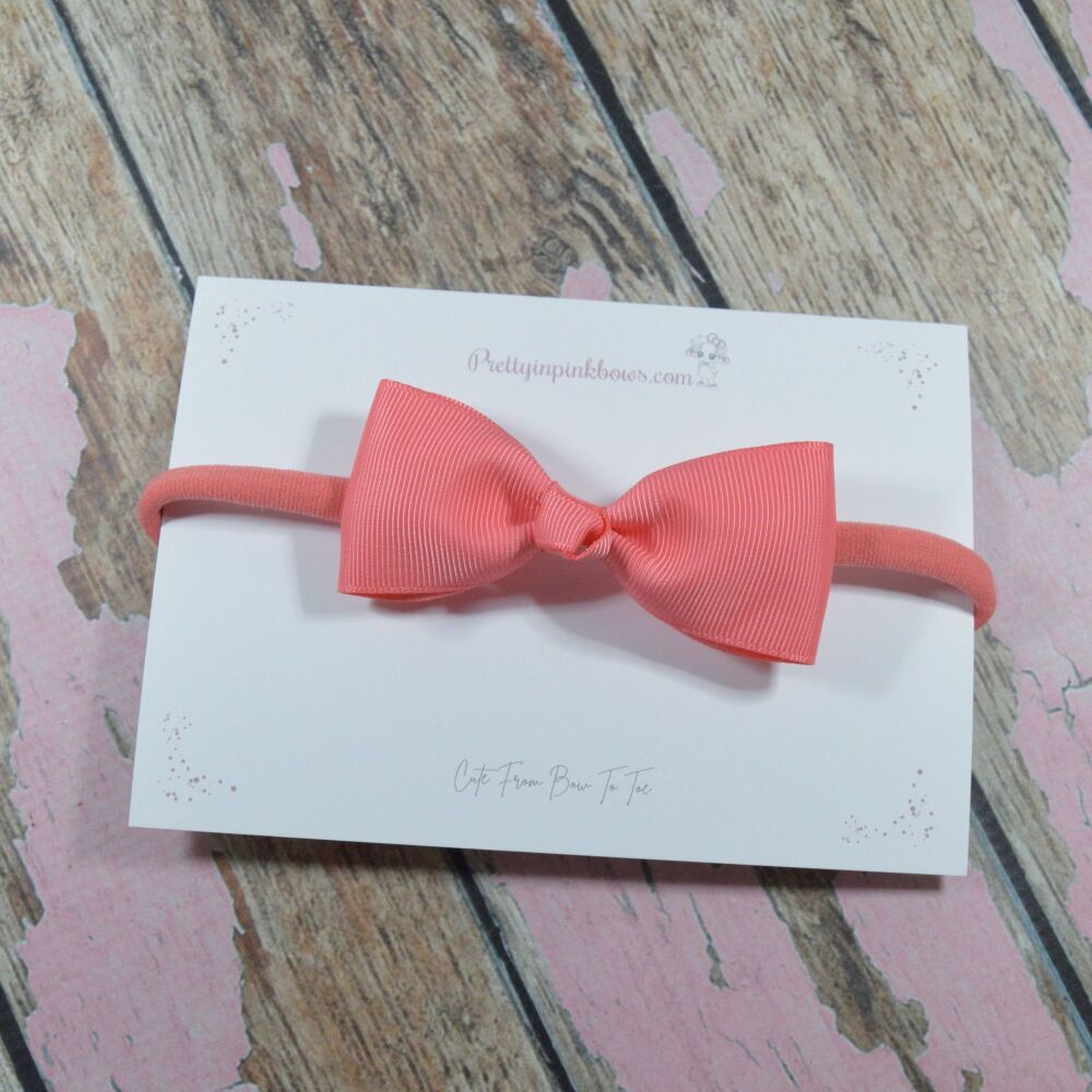 Baby band, soft nylon - Watermelon