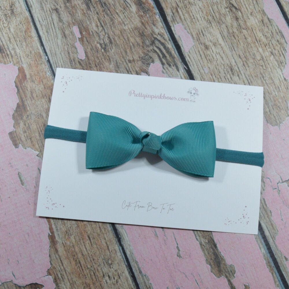 Baby Band , Soft Nylon - Jade