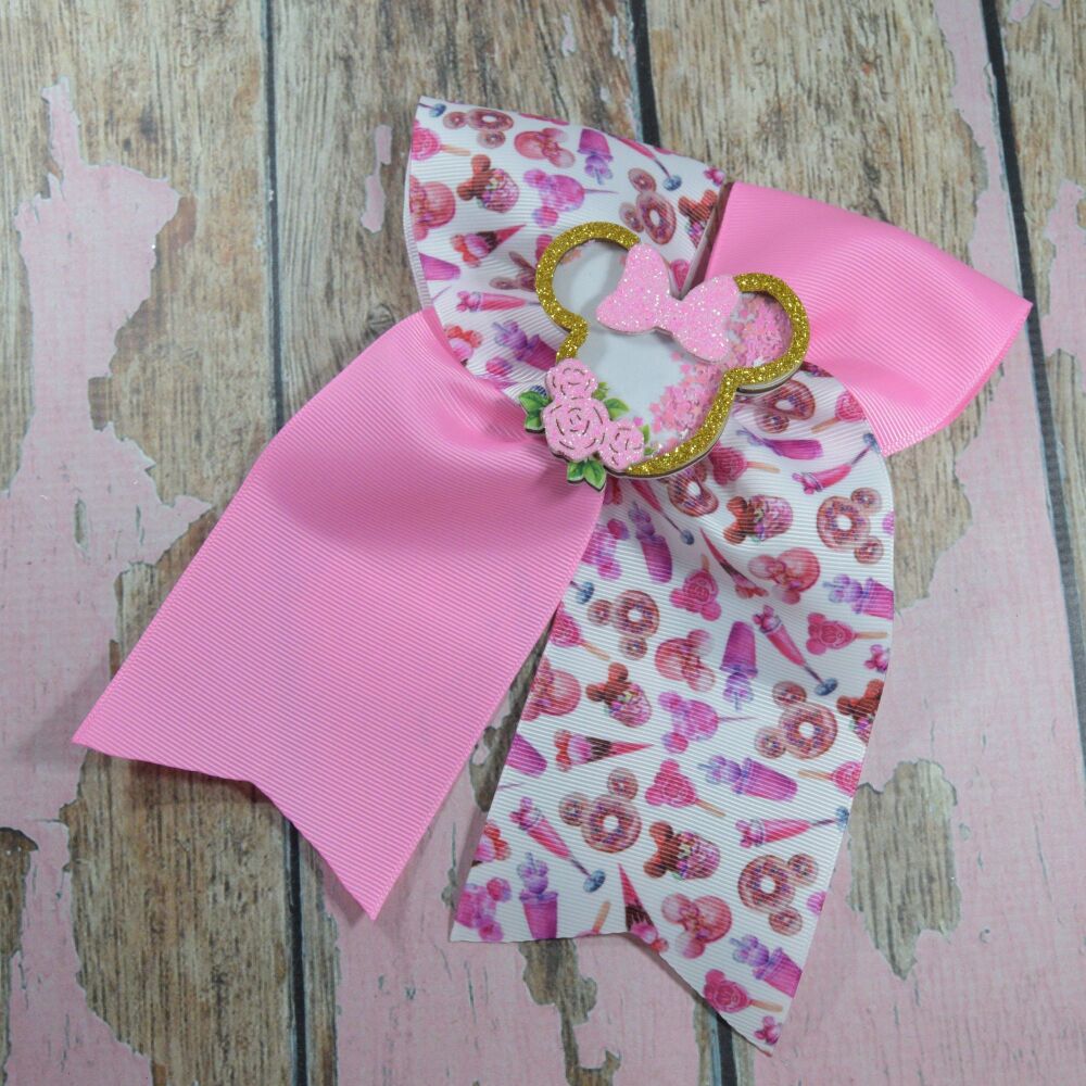 Extra Cheer Bow - Minnie snacks