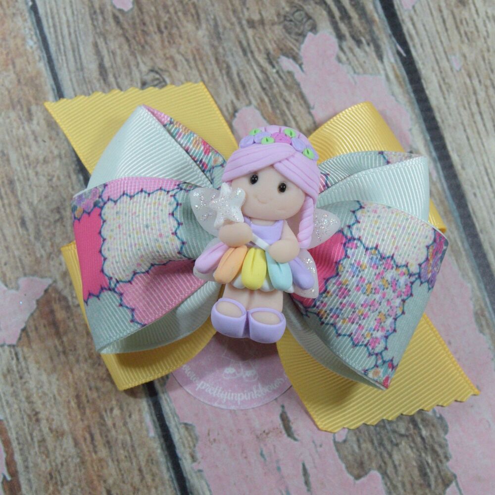 Dragonfly Bow - Patchwork Tooth fairy