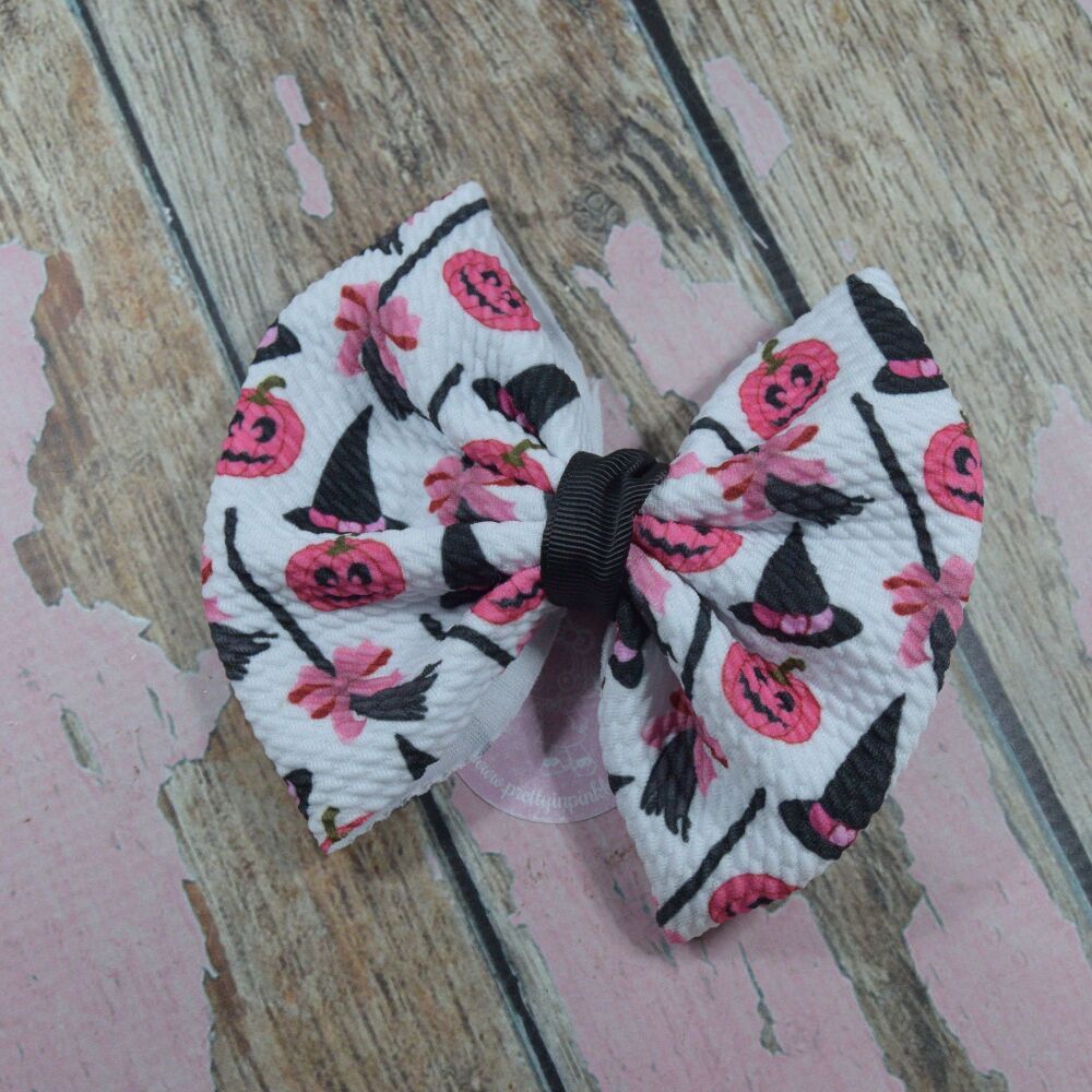 Soft XLarge Minnie bow - Pink Pumpkins
