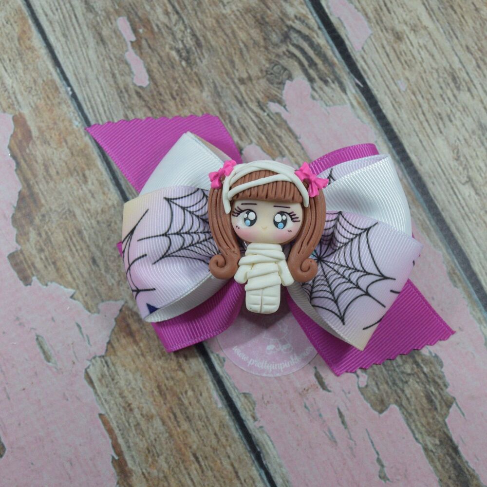 Dragonfly Bow - Pink Mummy
