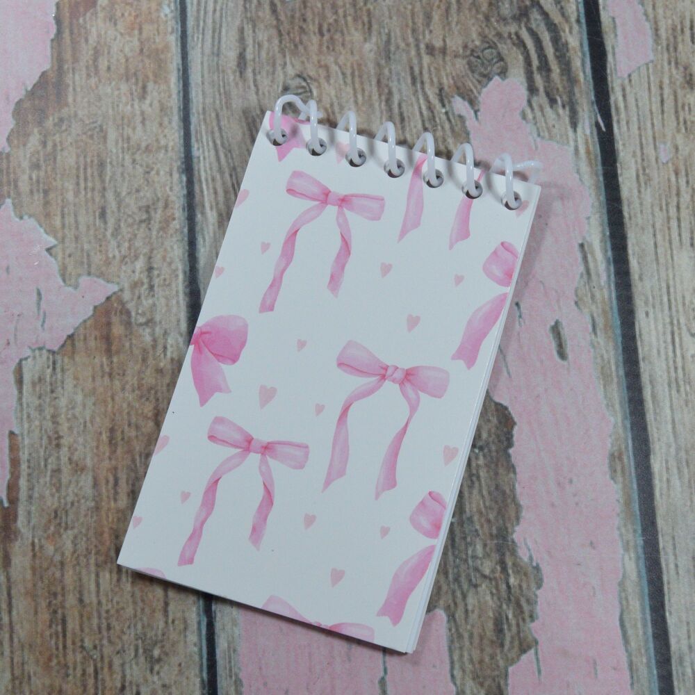 Mini Pad - Bow Hearts