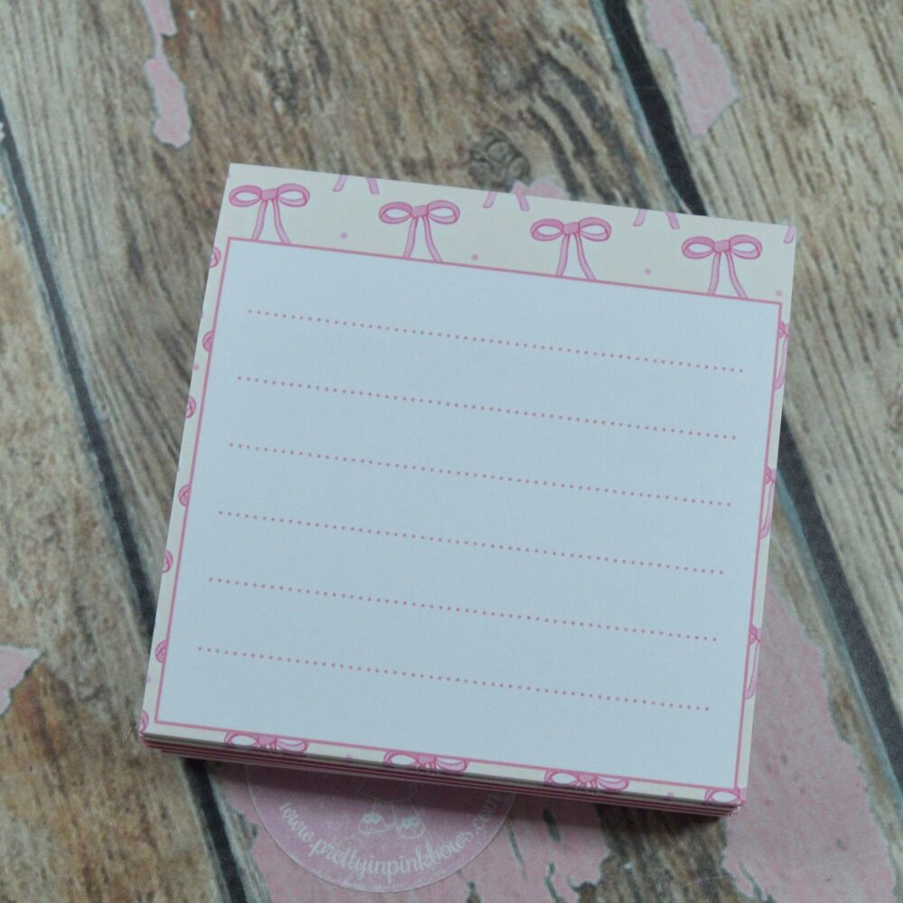 Note Pad - Bow lines