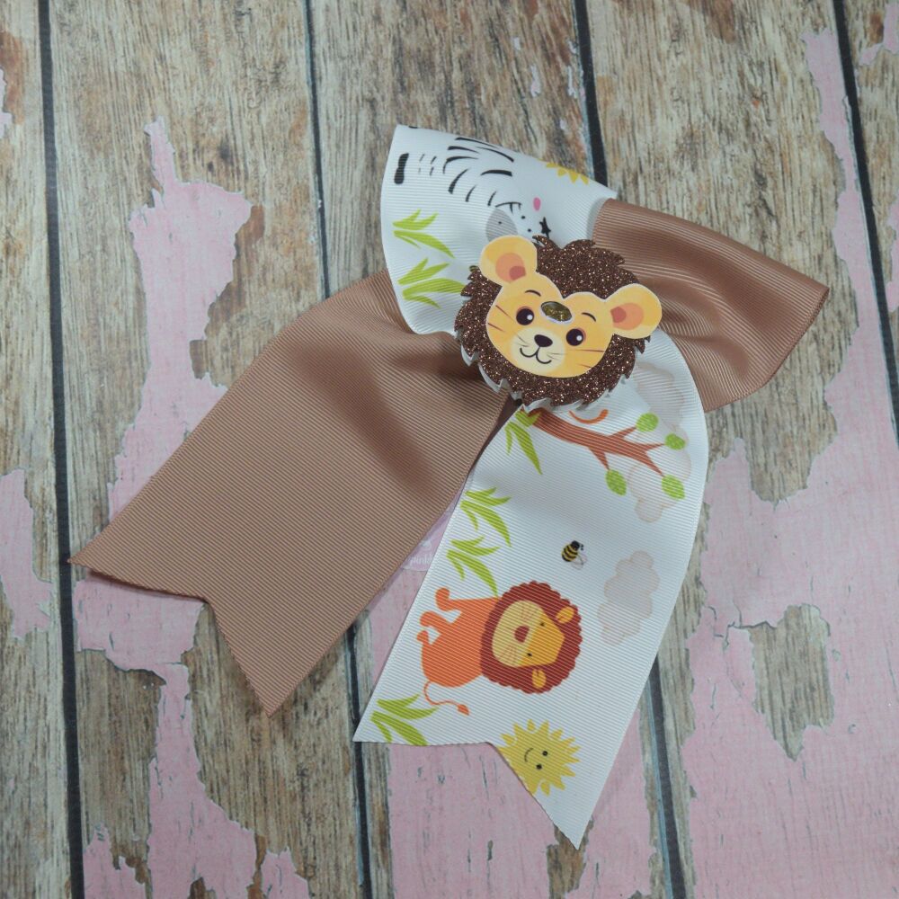 Extra Cheer Bow - Lion