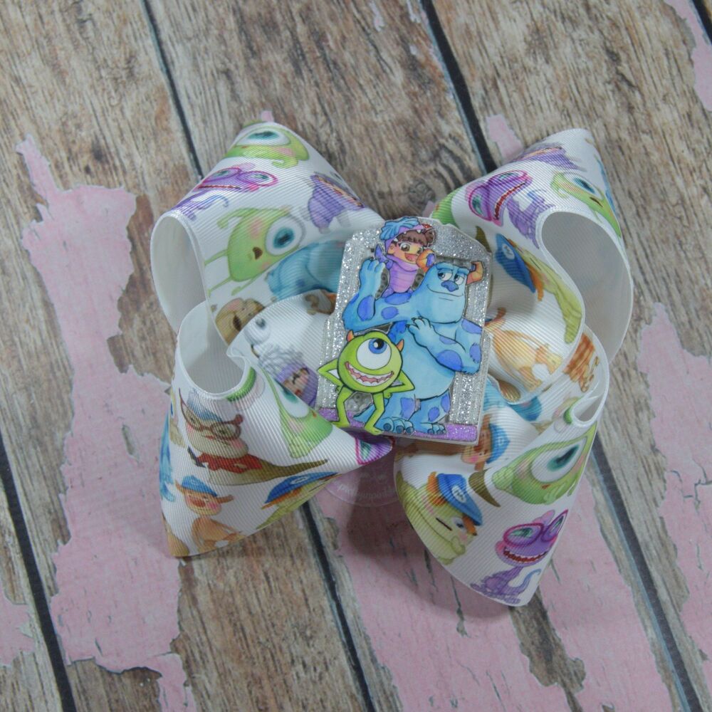 6" Extra Boutique Bow - Monsters Inc