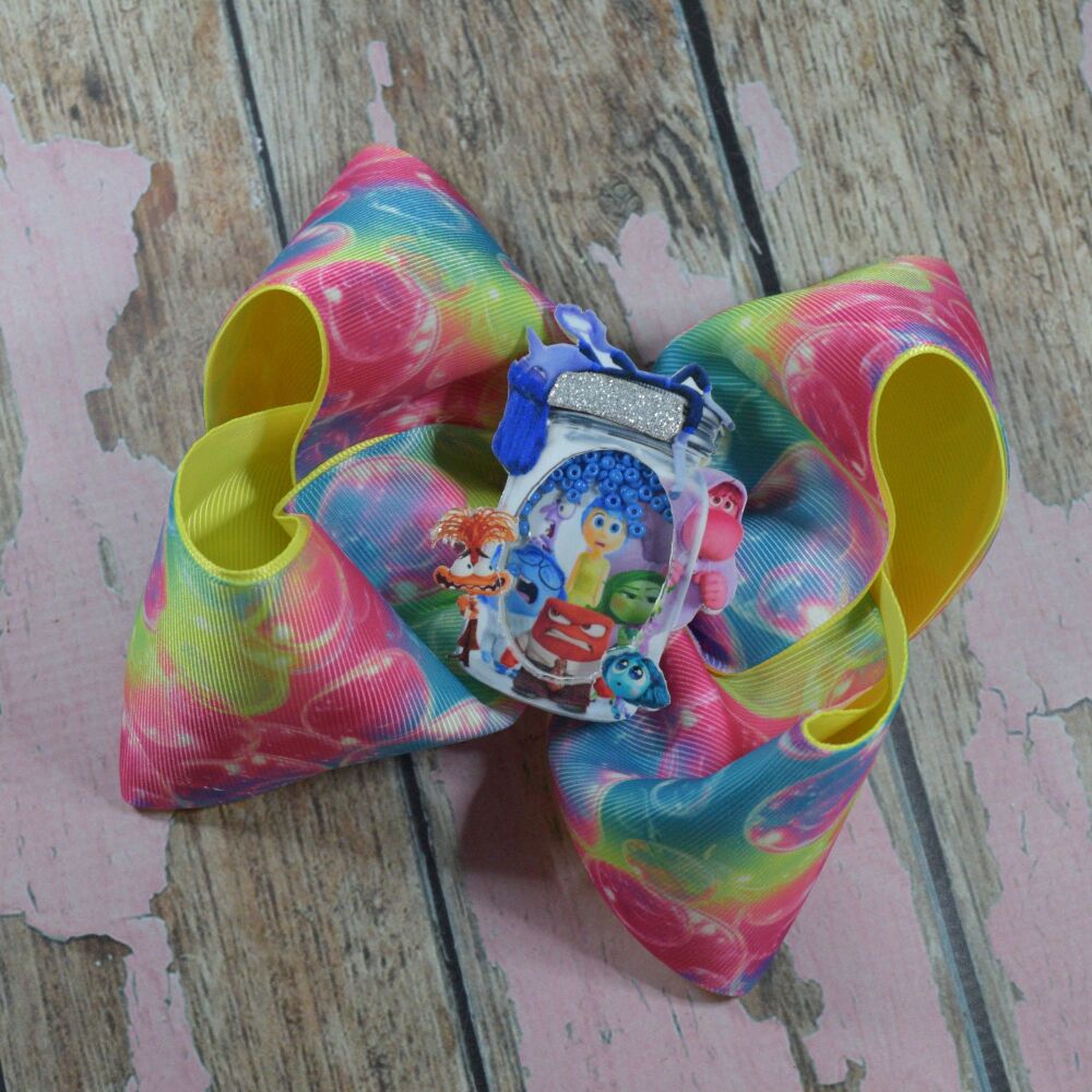 6" Extra Boutique Bow - Inside out