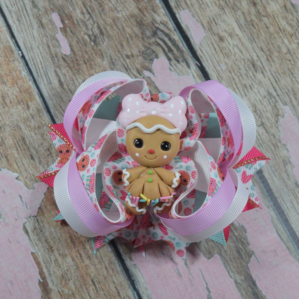 Princess Bow - Gingerbread Sprinkles