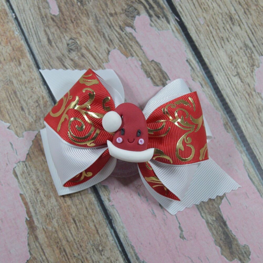 Dragonfly Bow - Santa Hat