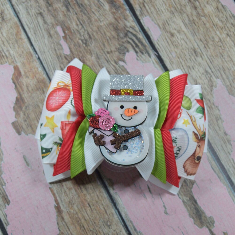 Envelope Bow - Snowman