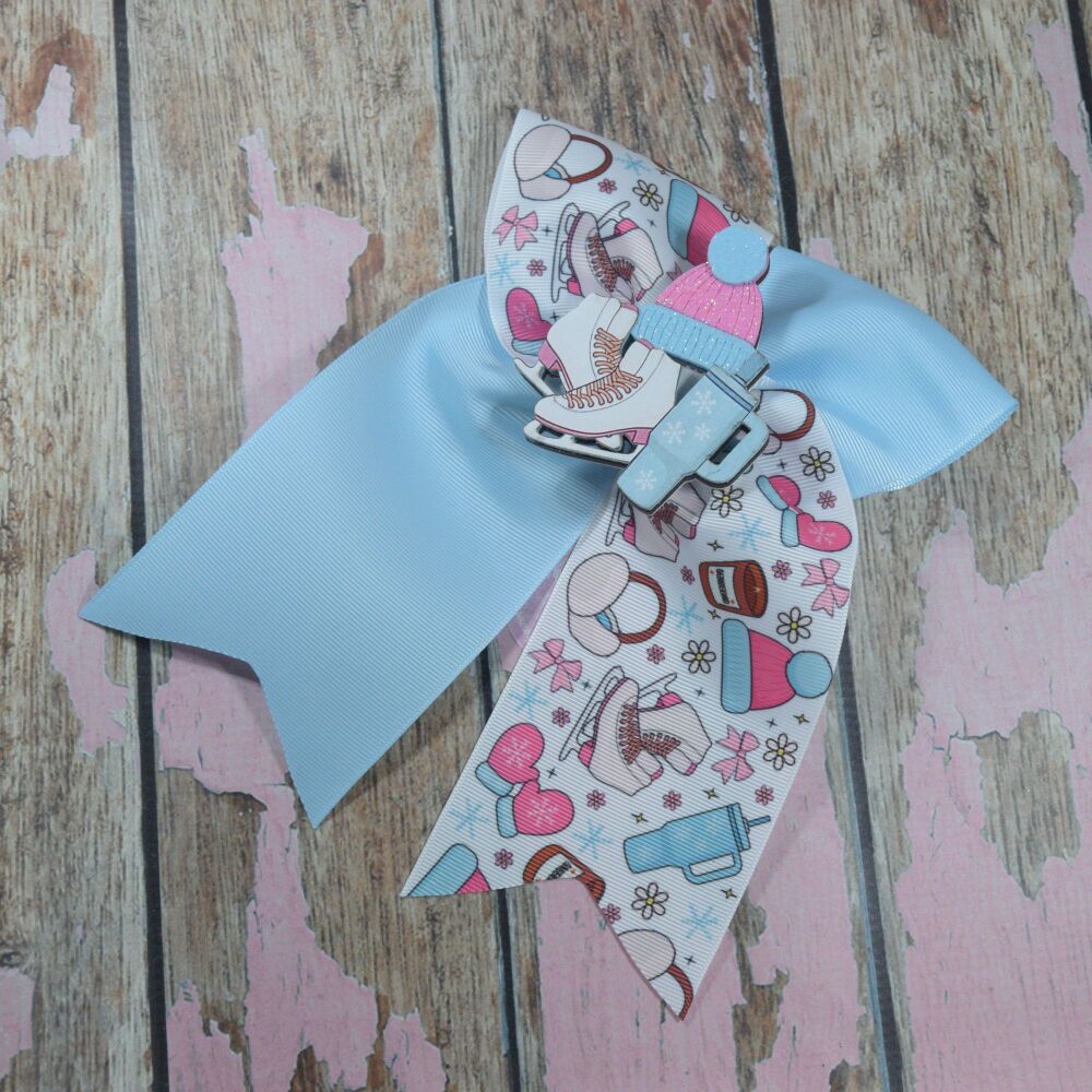 Extra Cheer Bow - Ice Skating