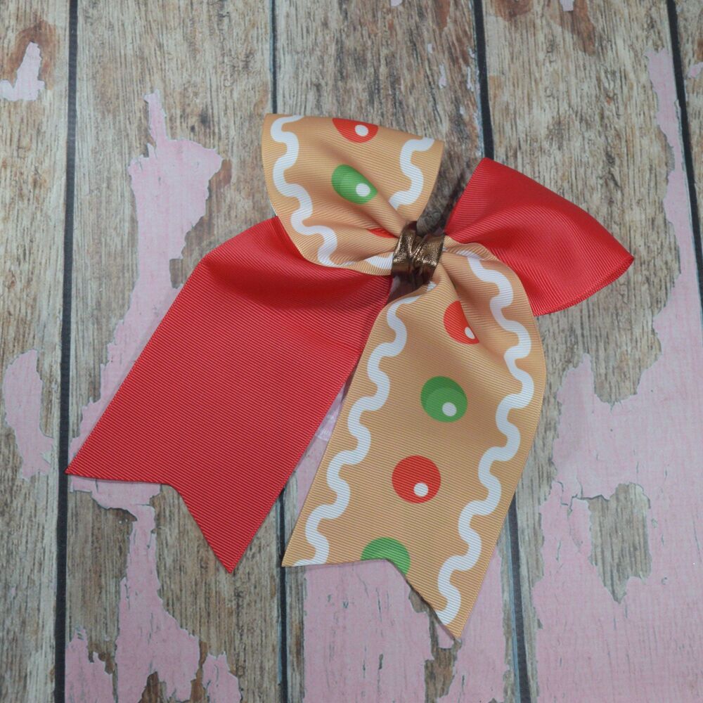 Cheer Bow - Ginger bread