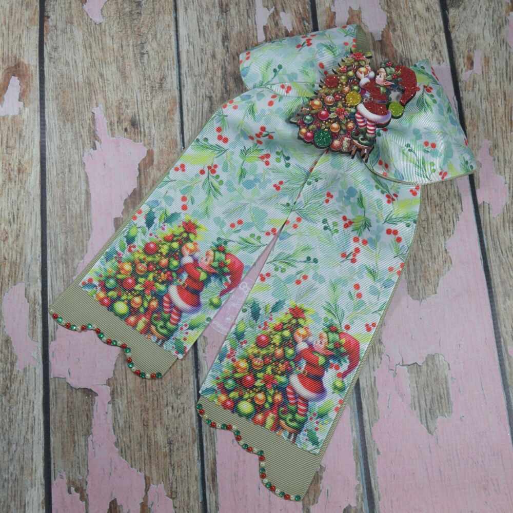 Cheery Bow - Christmas Pixie