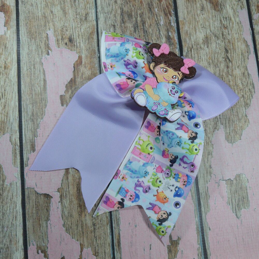 Extra Cheer Bow - Monsters inc Boo