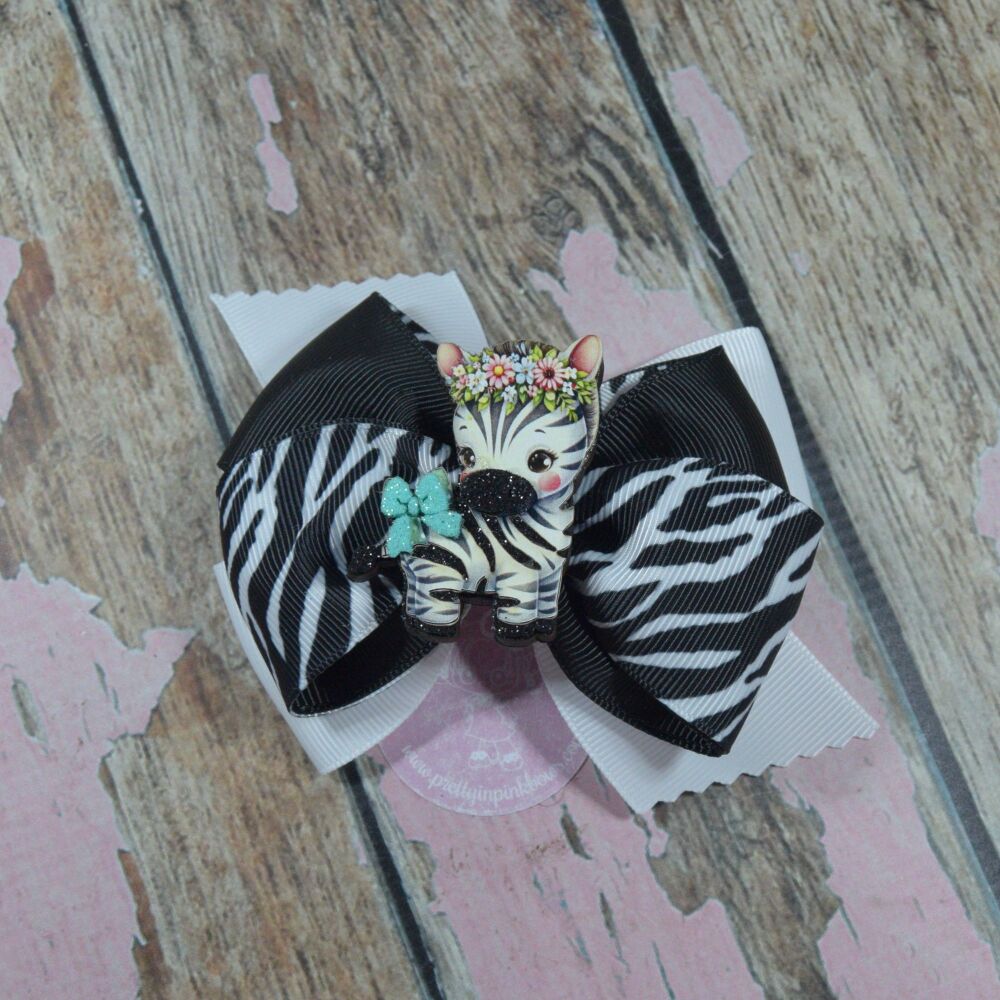 Dragonfly bow - Zebra