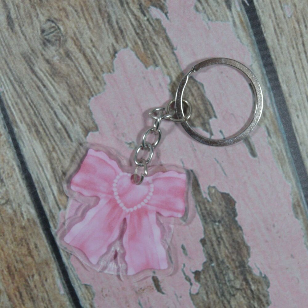 Bow Keychain