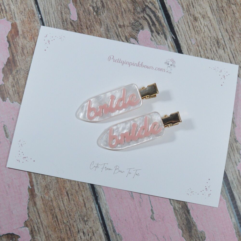 Fringe Clippies - Bride